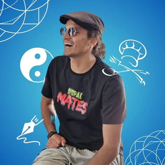 Óscar, miembro de Los Carnales de NopalMates