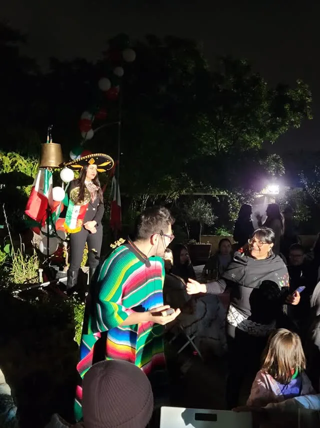 El Grito 2021 en Perth, con sombreros y sarapes